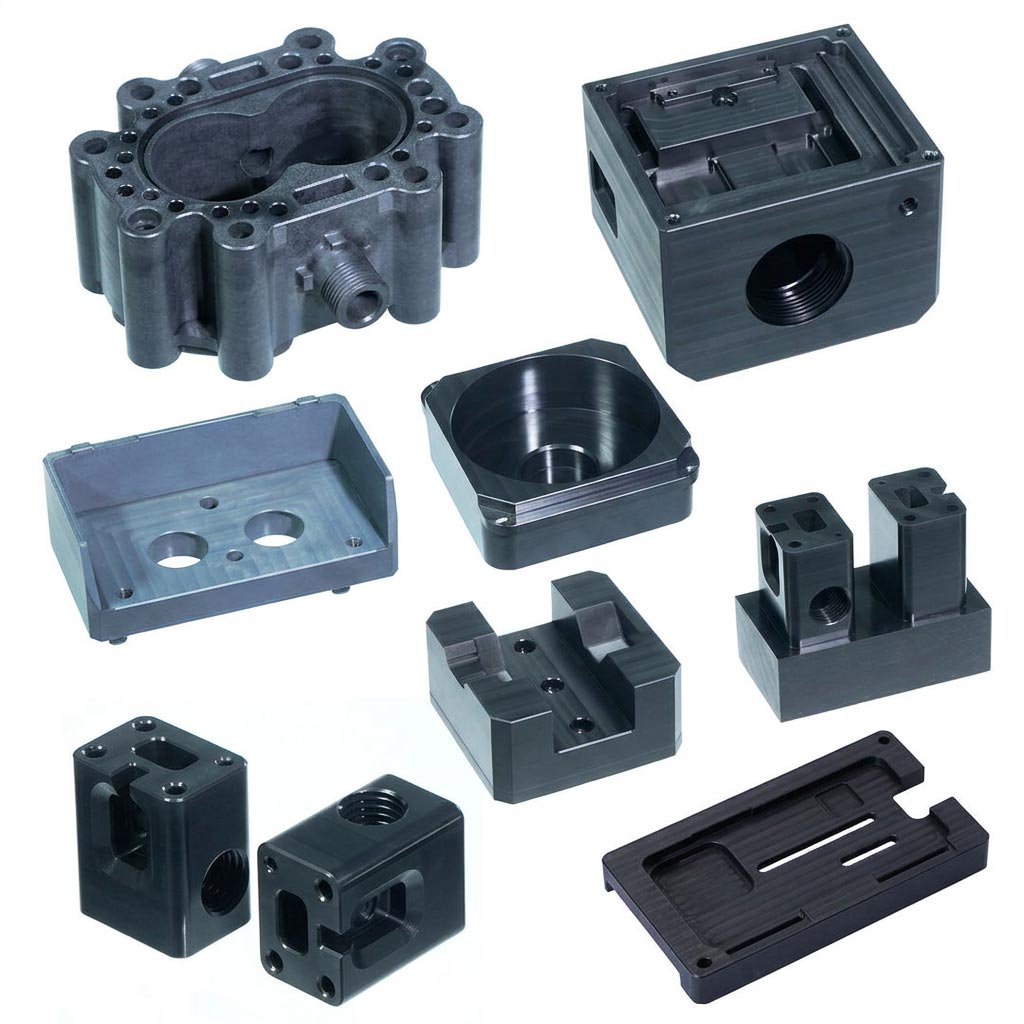 CNC turned and milled components
